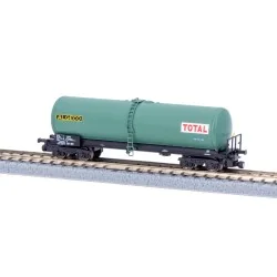 Wagon citerne longue ANF, TOTAL Algeco - AZAR MODELS W05-TO1 - éche...