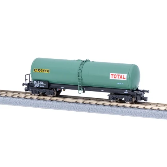 Wagon citerne longue ANF, TOTAL Algeco - AZAR MODELS W05-TO1 - éche... AZAR_W05-TO1-Wagon citerne longue ANF, TOTAL Algeco - AZAR MODELS W05-TO1 - échelle Z 1/220
