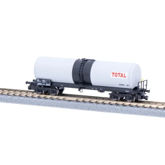 Wagon citerne longue ANF, TOTAL Simotra gris/noir - AZAR MODELS W05... AZAR_W05-TO2-Wagon citerne longue ANF, TOTAL Simotra gris/noir - AZAR MODELS W05-TO2 - échelle Z 1/220