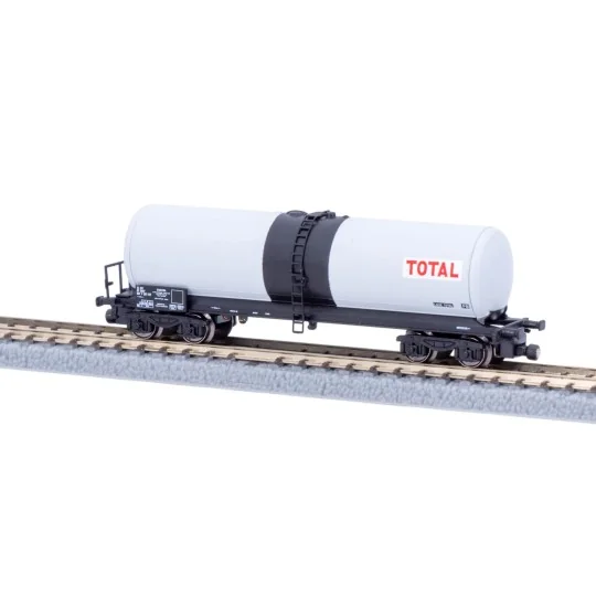 Wagon citerne longue ANF, TOTAL Simotra gris/noir - AZAR MODELS W05... AZAR_W05-TO2-Wagon citerne longue ANF, TOTAL Simotra gris/noir - AZAR MODELS W05-TO2 - échelle Z 1/220