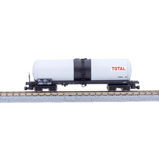 Wagon citerne longue ANF, TOTAL Simotra gris/noir - AZAR MODELS W05... AZAR_W05-TO2-Wagon citerne longue ANF, TOTAL Simotra gris/noir - AZAR MODELS W05-TO2 - échelle Z 1/220