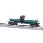 AZAR_W05-SI2-Wagon citerne longue ANF, Simotra vert/blanc - AZAR MODELS W05-SI2 - échelle Z 1/220