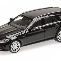 Minichamps 870038114 Voiture Mercedes AMG C63 T 2019, noire Busch véhicule Busch_870038114 - 1