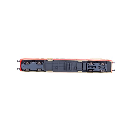 X3800 Picasso railcar, X3864 red/cream, digital - AZAR MODELS A02-0... AZAR_A02-01D-Azar L03-BE1A CC 6512 diesel locomotive, SNCF, Beton livery, Z scale