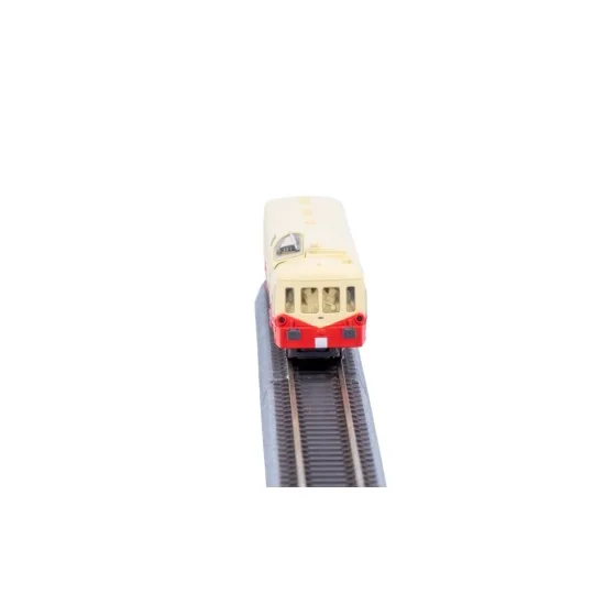 X3800 Picasso railcar, X3879 red/cream, digital - AZAR MODELS A02-0... AZAR_A02-02D-X3800 Picasso railcar, X3879 red/cream, digital - AZAR MODELS A02-02D - Z scale 1/220