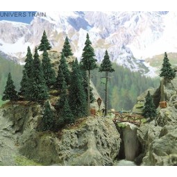 Busch 6478 Forest Tree Set - Busch - Busch_6478