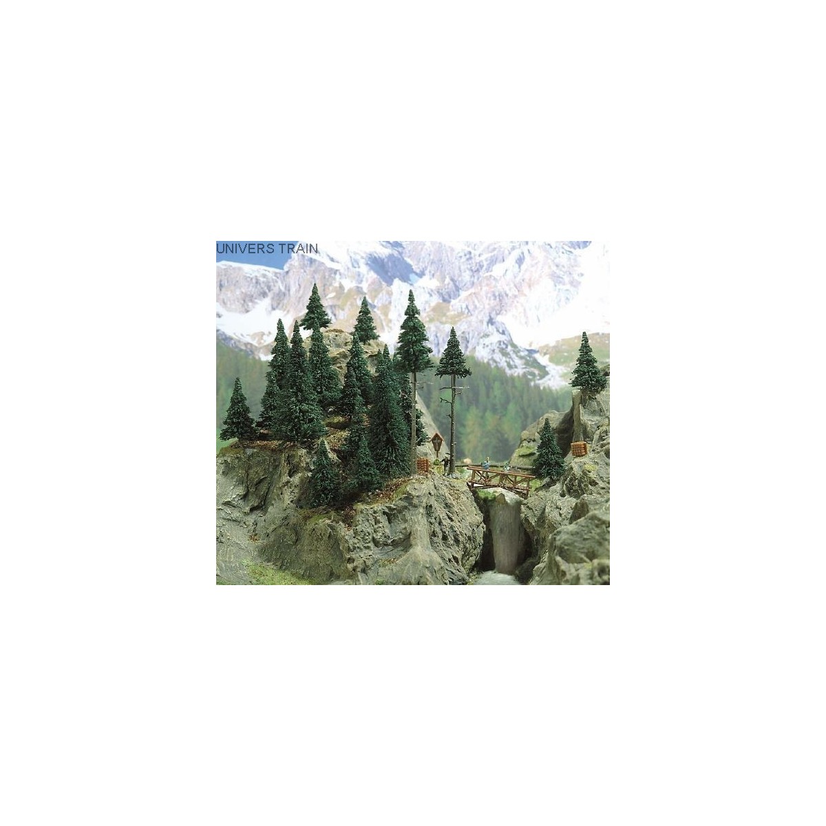 Busch 6478 Forest Tree Set (20 pine trees)
