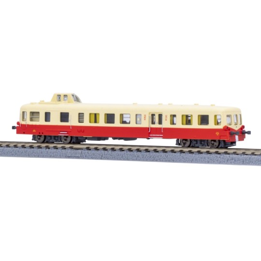 X3800 Picasso railcar, X3879 red/cream - AZAR MODELS A02-02A - Z sc... AZAR_A02-02A-X3800 Picasso railcar, X3864 red/cream - AZAR MODELS A02-01A - Z scale 1/220