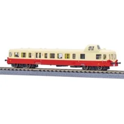 Autorail X3800 Picasso, X3879 rouge/crème - AZAR MODELS A02-02A - é...