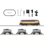 MiniTrix 11160 Freight Train Starter Set with Class 217 Electric, D... Trix_11160-MiniTrix 11160 Freight Train Starter Set with Electric Class 217, DB AG, N Scale - Trix_11160