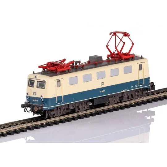 Trix_11132-Coffret de départ train voyageurs avec série 141 électrique, DB AG - MiniTrix 11132 - N 1/160