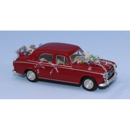 SAI 6216 Peugeot 403 8hp, ruby red, the wedding car Sai_6216-SAI 6216 Peugeot 403 8hp, ruby red, the wedding car
