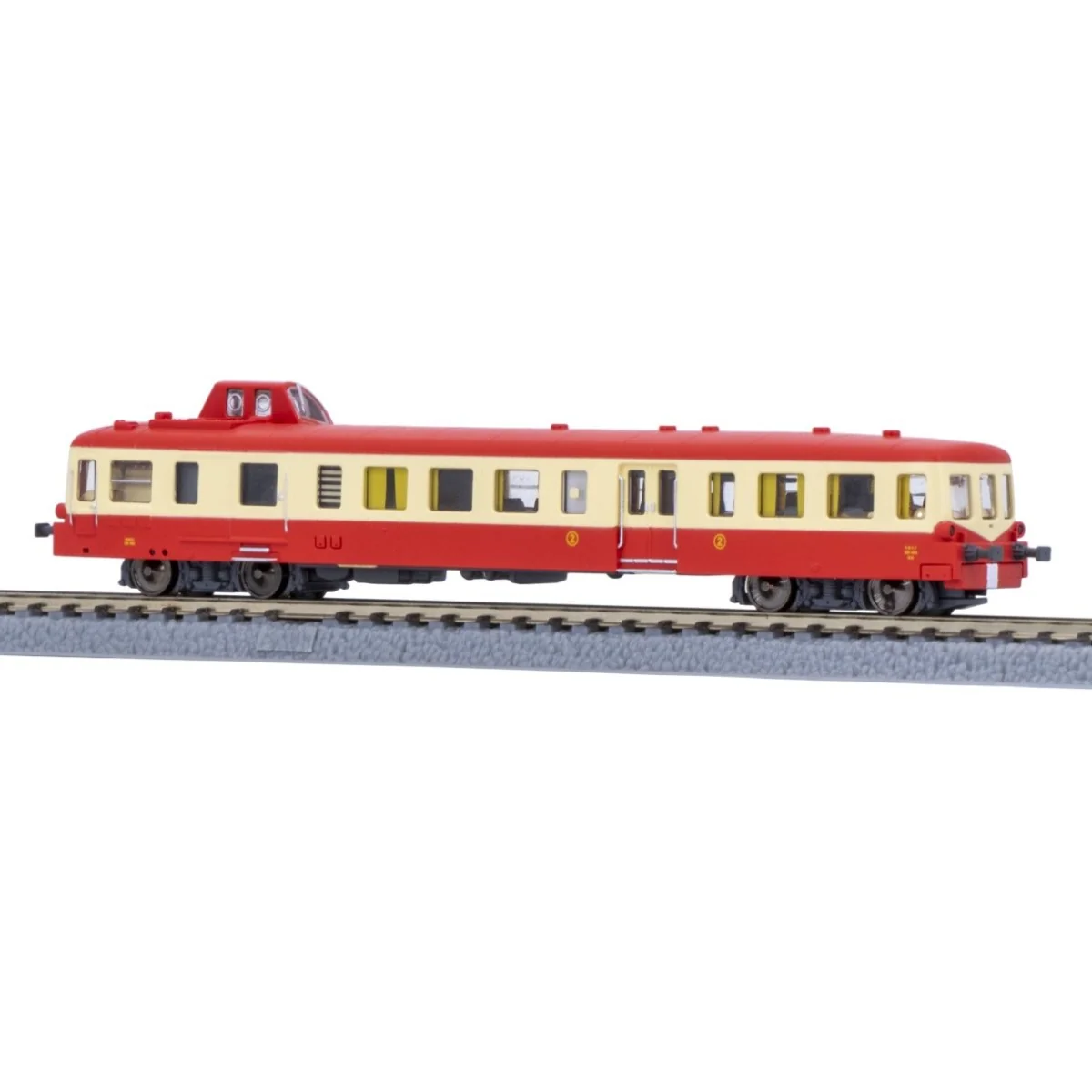 X3800 Picasso railcar, X4013 red/cream, red roof, digital - AZAR MO... X3800 Picasso railcar, X4013 red/cream, red roof, digital - AZAR MO...
