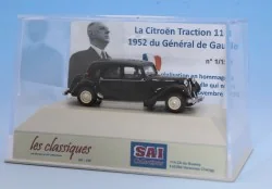SAI 6117 Citroën Traction 11B 1952, noire du Général De Gaulle Sai Sai_6117 - 1