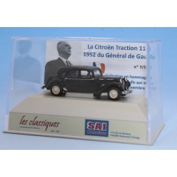 SAI 6117 Citroën Traction 11B 1952, black, belonging to General De ...