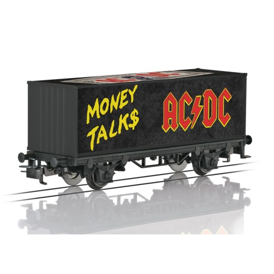MARKLIN_44832-Marklin 48837 Stiff Upper Lip Flat Wagon, AC/DC