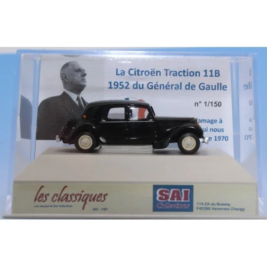 Sai_6117-SAI 6117 Citroën Traction 11B 1952, black, belonging to General De Gaulle