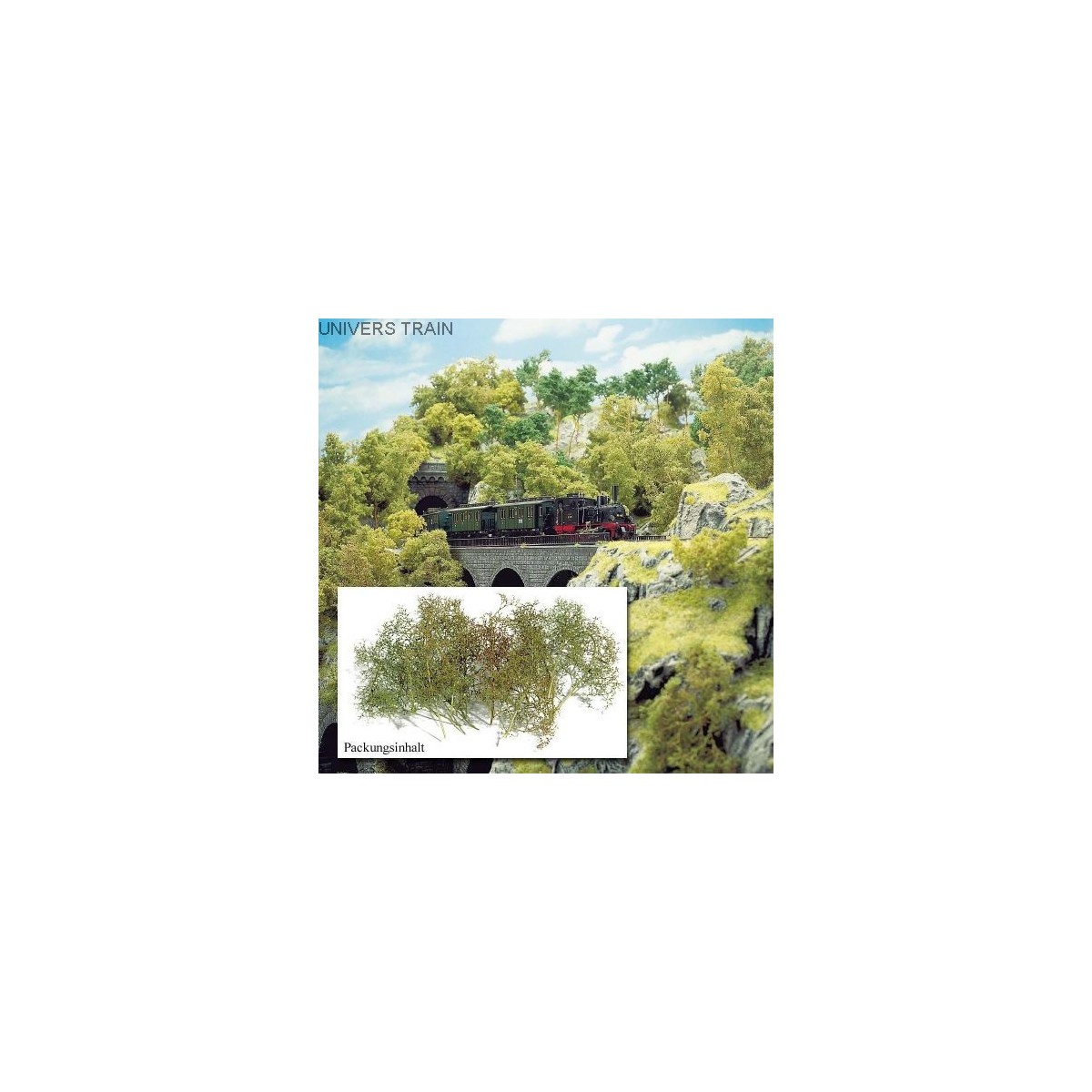 Busch 6801 Tree and Bush Construction Assortment - Busch_6801