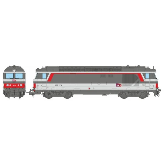 BB 67379 diesel locomotive, MULTISERVICE, CHAMBERY - REE MB247 - HO... MB-247-BB 67379 diesel locomotive, MULTISERVICE, CHAMBERY - REE MB247 - HO 1/87