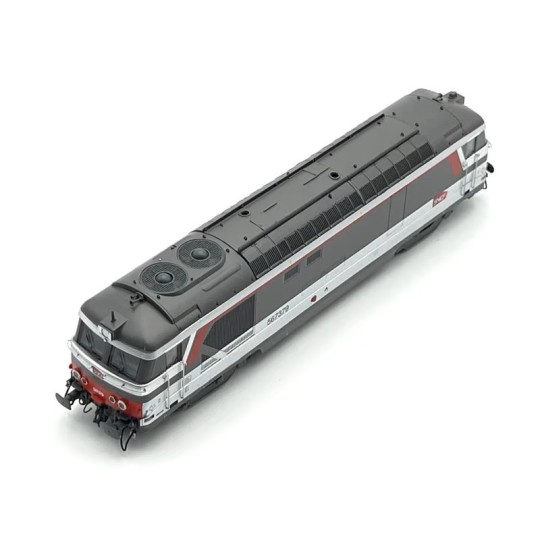 MB-247-Locomotive diesel BB 67379, MULTISERVICE, CHAMBERY, digitale sonore, fumée - REE Modèles MB247S - HO 1/87