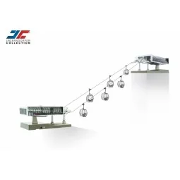 Jaegerndorfer 82497 Ski lift, 6 cabins, 2 stations (white and grey)...