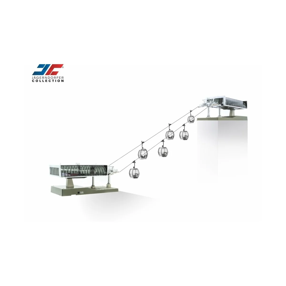 Jaegerndorfer 82497 Remontée mécanique, 6 oeufs, 2 stations blanches et grises, motorisé Jaegerndorfer JC82497 - 1
