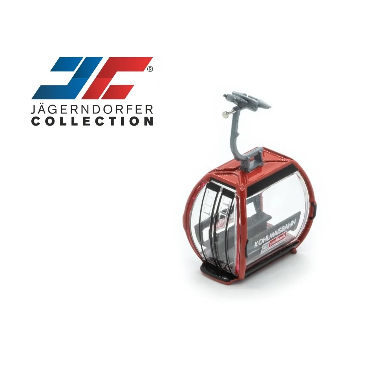 Jaegerndorfer 82498 Ski lift, 6 gondolas, 2 stations (red and black...