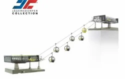 Jaegerndorfer 82499 Ski lift, 6 cabins, 2 stations (black and grey)...