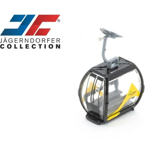 JC82499-Jaegerndorfer 82499 Ski lift, 6 cabins, 2 stations (black and grey) Planai, motorized