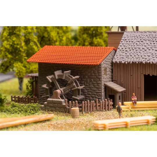 Scierie - FALLER 232121 - N 1/160 Faller_232121-Maison du chasseur et auberge de montagne - Faller 232131 - N 1/160