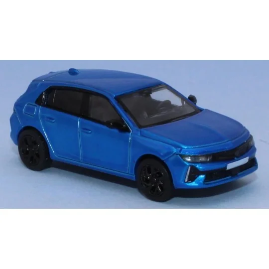 SAI_PCX870590-Voiture miniature Opel Astra L bleu métallisé 2021 - Brekina PCX870590 - HO 1/87
