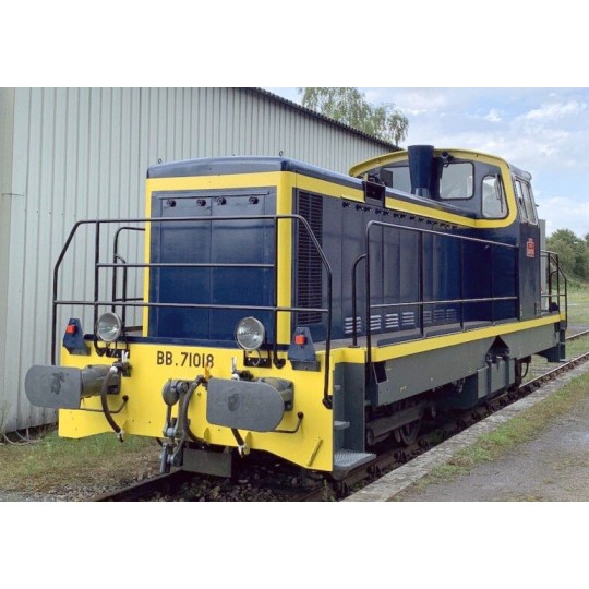 Locomotive diesel BB 71018 Chemins de Fer de la Vendée - Mistral Tr... MISTRAL_23-05-S006-Locomotive diesel Mistral Trains BB 71018 Chemins de Fer de la Vendée analogique