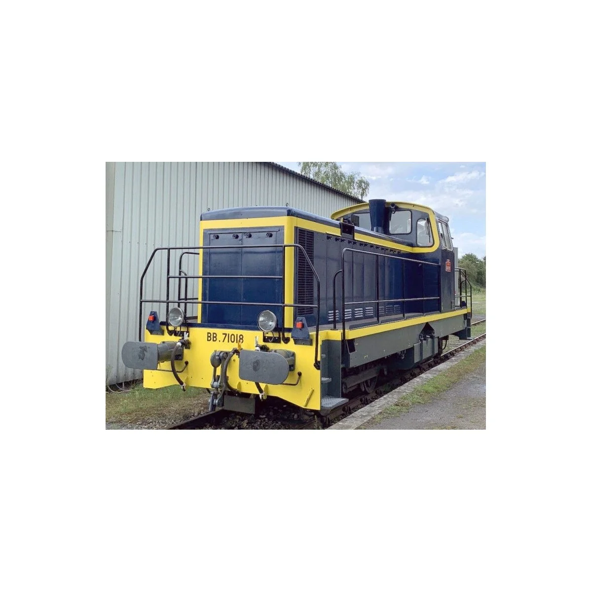 Diesel locomotive BB 71018 Chemins de Fer de la Vendée - Mistral Tr... Diesel locomotive BB 71018 Chemins de Fer de la Vendée - Mistral Tr...