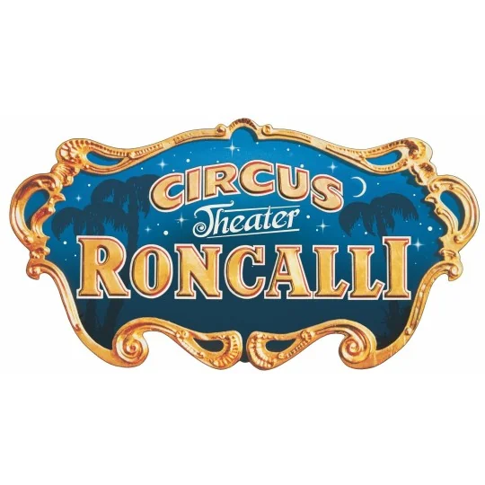 Piko_57142-Piko 57142 Coffret de départ analogique avec locomotive vapeur cirque Roncalli et 3 wagons