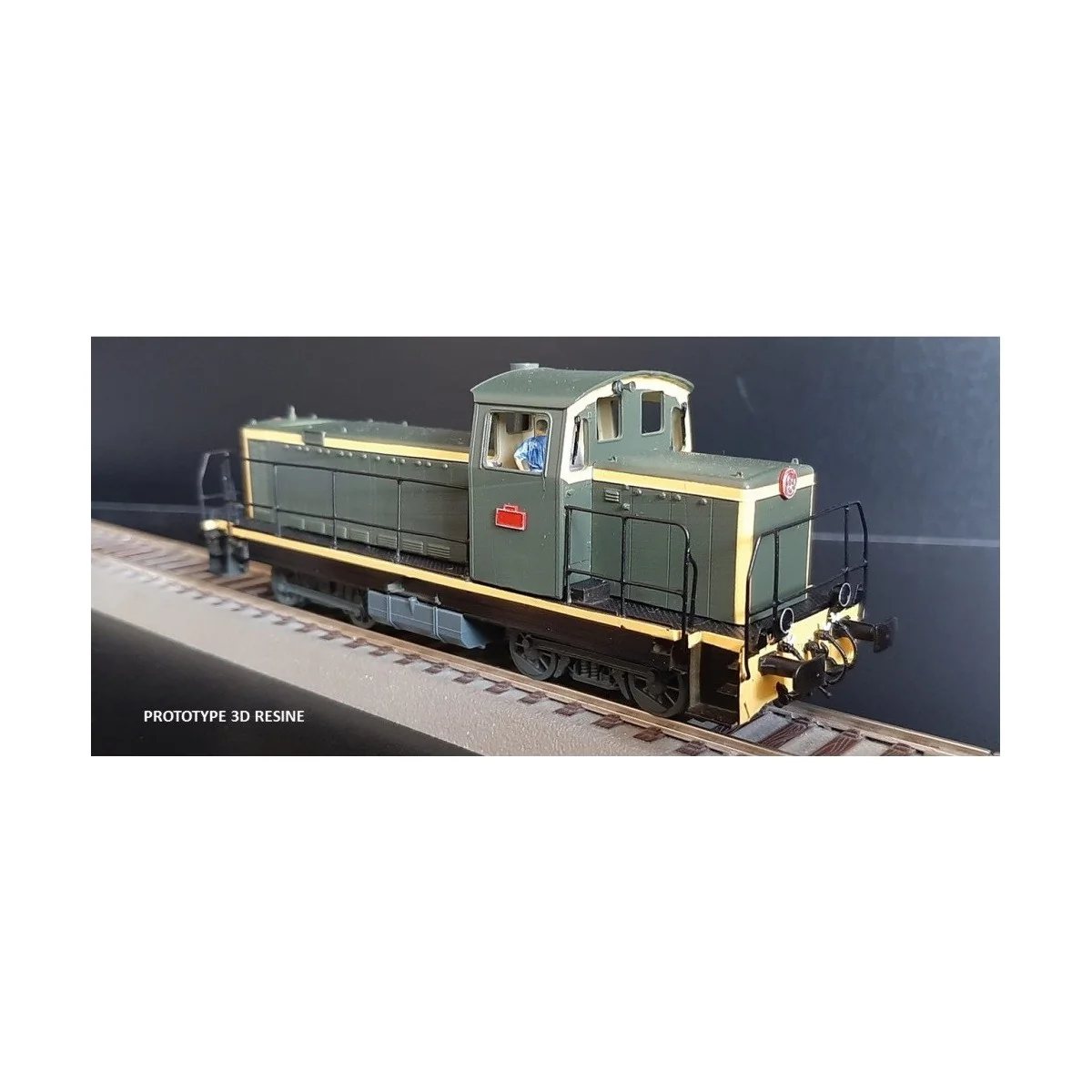 Diesel locomotive BB 71000 KIT SNCF - Mistral Trains 23-05-S001 - HO Diesel locomotive BB 71000 KIT SNCF - Mistral Trains 23-05-S001 - HO