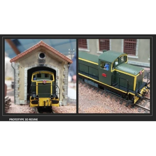 Diesel locomotive BB 71000 KIT SNCF - Mistral Trains 23-05-S001 - HO MISTRAL_23-05-S001-Diesel locomotive BB 71000 KIT SNCF - Mistral Trains 23-05-S001 - HO