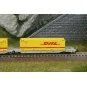 Articulated double-pocket wagon T2000, AAE - Fleischmann 6660069 - ... Fle_6660069-Articulated double-pocket wagon T2000, AAE - Fleischmann 6660069 - N 1/160