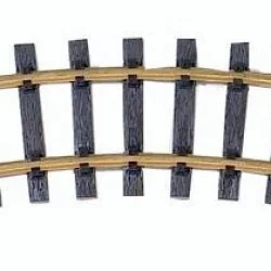 Piko G 35211 Curved Rail, R1, 30°, with rail joiners