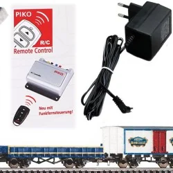 Piko 57142 Coffret de départ analogique avec locomotive vapeur cirque Roncalli et 3 wagons Piko Piko_57142 - 1