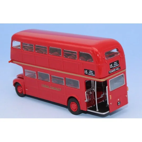 Sai_61100-Brekina 61100 AEC Routemaster coach, "London transport", red