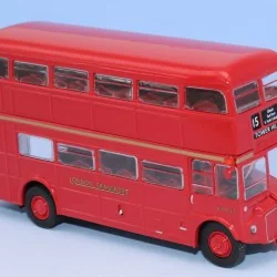 Brekina 61100 Autocar AEC Routemaster, "London transport", rouge Sai Sai_61100 - 1