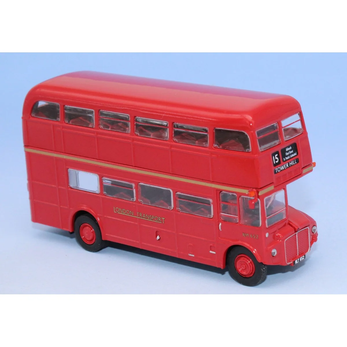 Brekina 61100 AEC Routemaster coach, "London transport", red - Sai_...