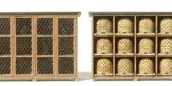 Preiser 17606 Cages a lapins et abri a ruches Preiser Preiser_17606 - 1