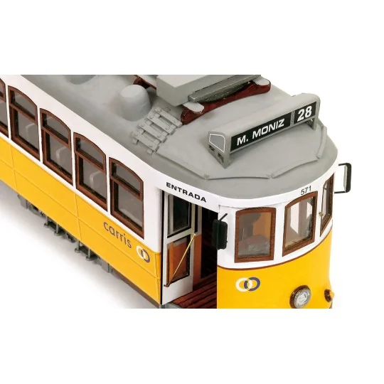 53005-Tram Lisboa 1/24 kit construction bois métal OcCre