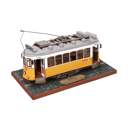 53005-Tram Lisboa 1/24 Kit Construction Wood Metal OcCre
