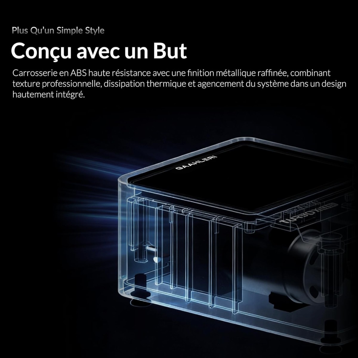 Mini compresseur d'air Turbox Mini pour aérographe Gaahleri 47552 Mini compresseur d'air Turbox Mini pour aérographe Gaahleri 47552