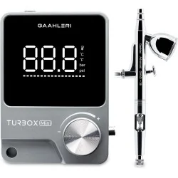 Kit Aérographe avec mini compresseur d'air Turbox Mini Ambition Ser...