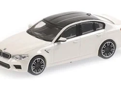 Minichamps 870028000 BMW M5 2018 Car, White - Busch véhicule - Busc...
