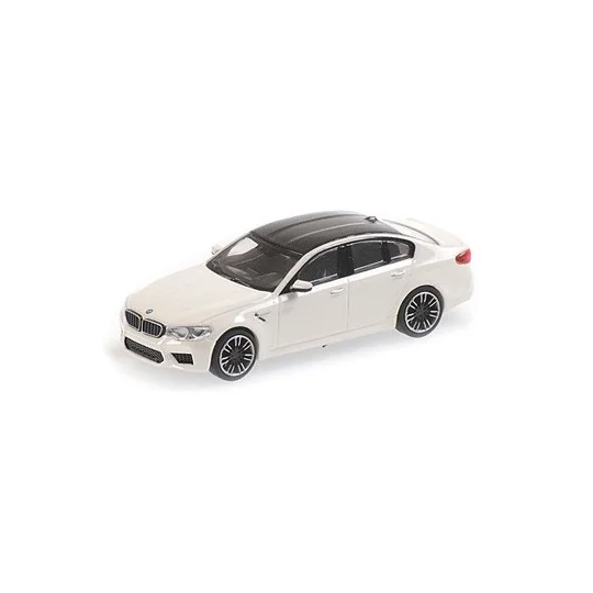 Busch_870028000-Minichamps 870028000 BMW M5 2018 Car, White