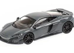 Minichamps 870154420 McLaren 675LT Coupe 2015, Grey - Busch véhicul...